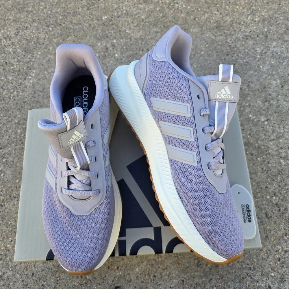 Adidas Cloudfoam Purple Sneaker Women Size 7.5